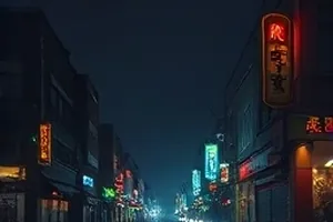 冬日铁道员封面，雪中的站台与信号灯
