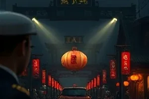 回声邮局封面，绿色邮筒与幽长走廊